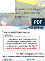 Manajemen Dan Administrasi K3K-KK