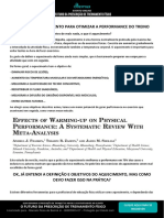 Apostila - O Melhor Aquecimento para Otimizar A Performance Do Treino
