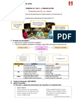 Semana 24 Día 2 - Comunicación