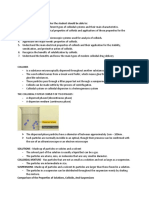 COLLOIDS