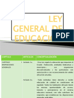 Ley General de Educacion 1