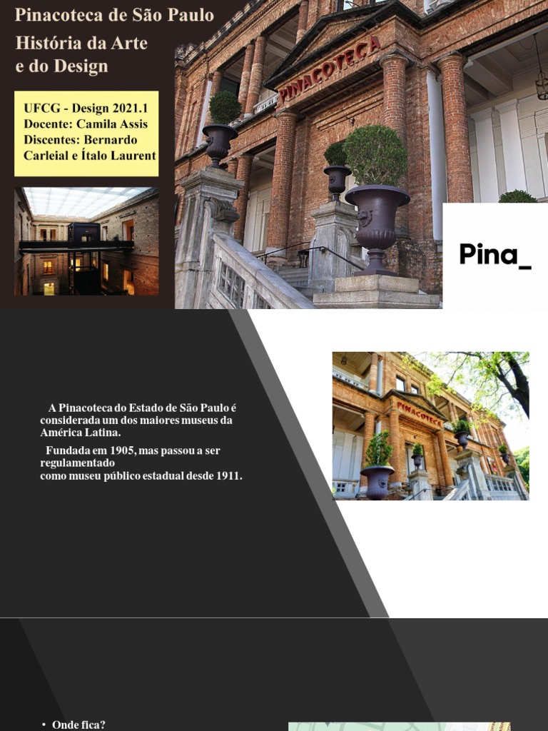 História da Pinacoteca de São Paulo | PDF | Brasil | As artes