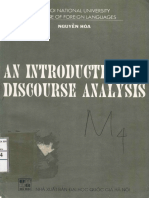 An Introduction to Discourse Analysis (NXB Đại Học Quốc Gia 2000) - Nguyễn Hòa, 155 Trang