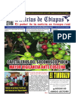 Periódico Noticias de Chiapas, Edición Virtual Martes 24 de Octubre de 2022