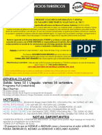 Voucher de Servicios Turisticos: Generalidades