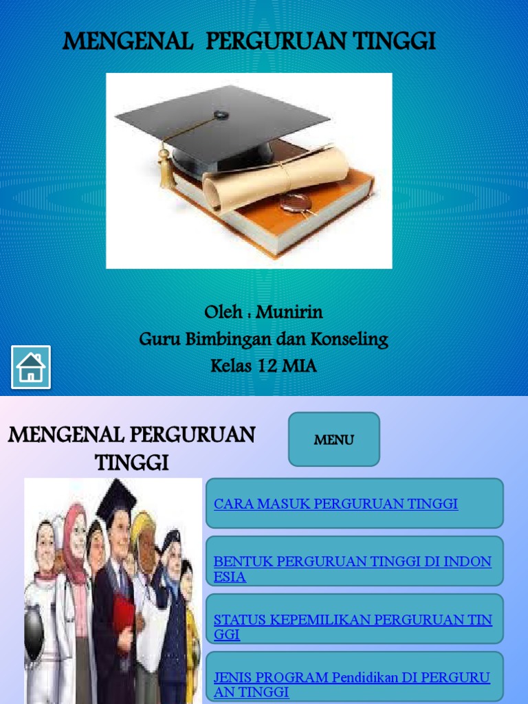 Pengertian dan Struktur Profil Perguruan Tinggi yang Komprehensif