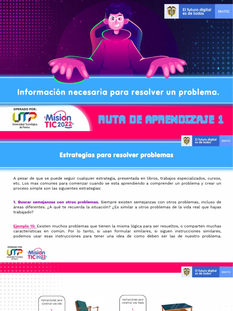 Clase 3 - Estrategias para Resolver Problemas | PDF | Información ...