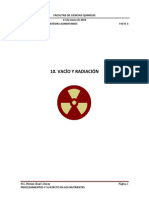 Radiaciones y Vacío