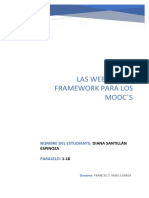 Las Webs Como Framework para Los MOOC's