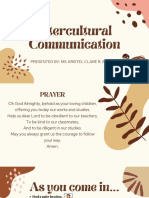 Intercultural Communication