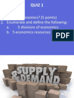 Lesson 3 Application of Supply and Demand