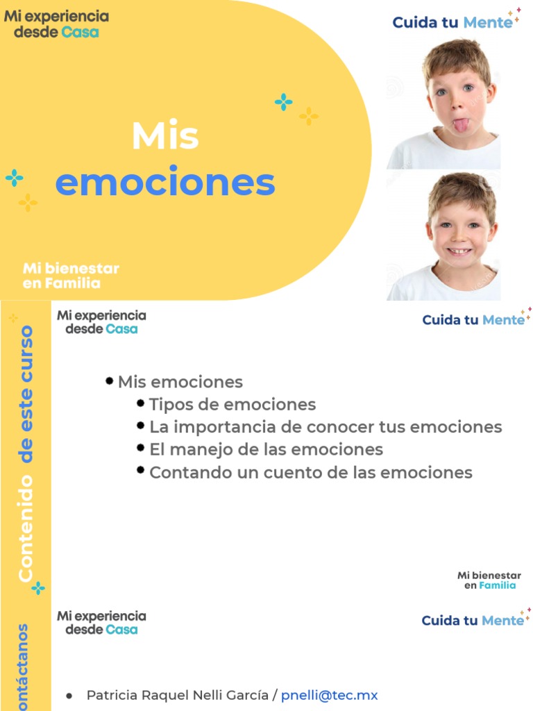 Gestión y reconocimiento de emociones | PDF | Relaciones personales ...