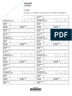 Coursework Address Labels Teacher Assessment Label 2