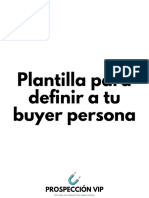 Plantilla Buyer Persona Editable