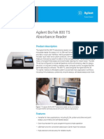 Biotek Ds 800ts Absorbance Reader 5994 2748EN Agilent