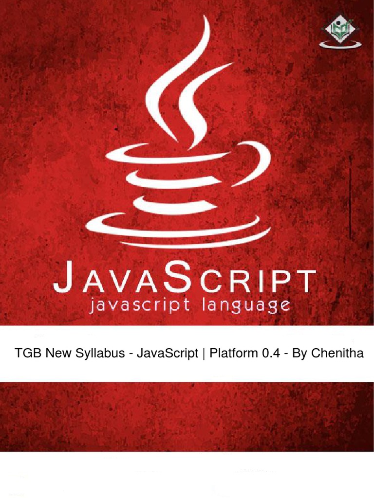 Javascript Language Tutorial Book | PDF