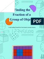 Resource2 Year 3 Finding The Fraction of A Group of Objects Powerpoint Task Setter and Worksheets