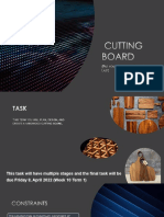 Cutting Board - Criteria A
