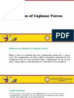 Lesson 2-Topic 1 - Systems of Coplanar Forces