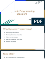 Dynamic Programming 