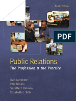 EBook - Public Relations The Profession and The Practice by Lattimore, Dan