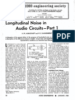 Longitudinal Noise in Audio Circuits, Part 1