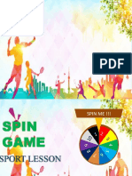 Sport Spin Game Y4