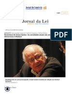 Boaventura de Sousa Santos As Sociedades Atuais Sao Um Hibrido de Democracia e Ditadura Jornal Do Comercio.p