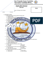 Soal PAS PJOK Kelas 8 Semester 2 - 1