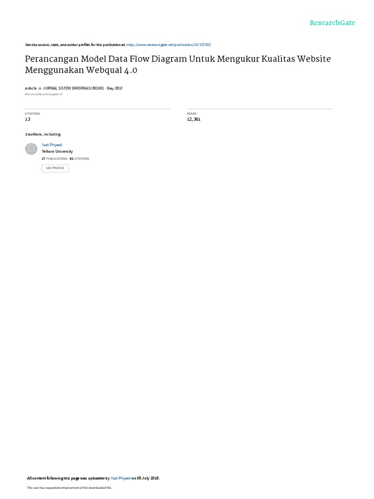 Apa Itu Webqual 4.0