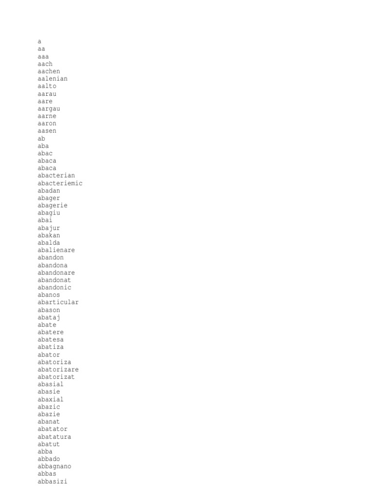 Musty Capillaries dedication Dictionar | PDF | Nature