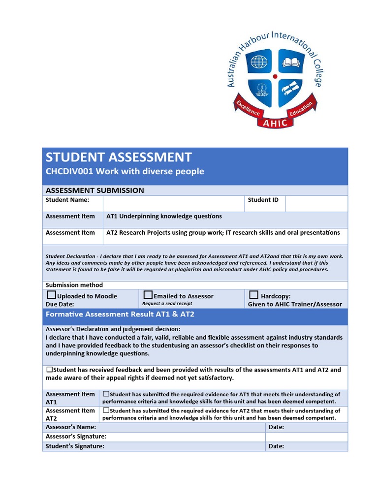 Ag Student Chcprp003 Reflect Improve Own Prof Practicev3 Pdf