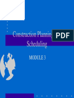Construction Planning and Scheduling- Module No.3