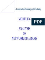 Analysis of Network Diagrams - Module No.6