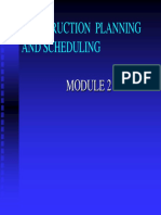 Construction Planning and Scheduling - Module No.2