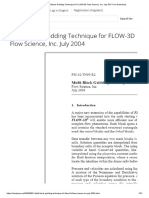 Multi-Block Gridding Technique For FLOW-3D Flow Science, Inc. July PDF