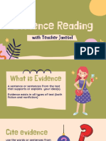 Evidence Reading Instruction PDF