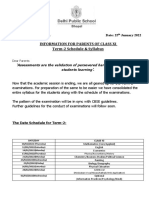 Term 2 Syllabus Class Xi