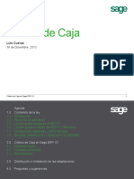 Criterio de Caja en Sage ERP X3