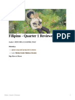 Filipino G10 Reviewer Q1