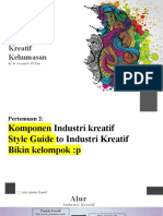 Pertemuan 2-3 Industri Kreatif Kehumasan