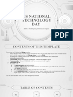 US National Technology Day by Slidesgo