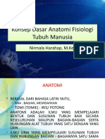 Konsep Dasar Anatomi Fisiologi Tubuh Manusia 