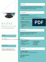 CV Template Canva 1