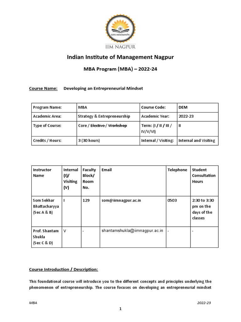 Develop Entrepreneur Mindset Pdf Entrepreneurship Learning