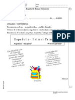 Caderno Espanhol