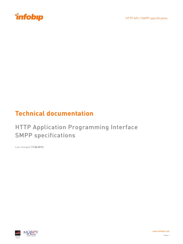 Infobip SMS API Integration Guide | PDF