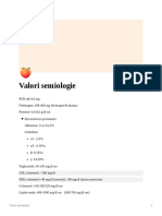 Valori Semiologie