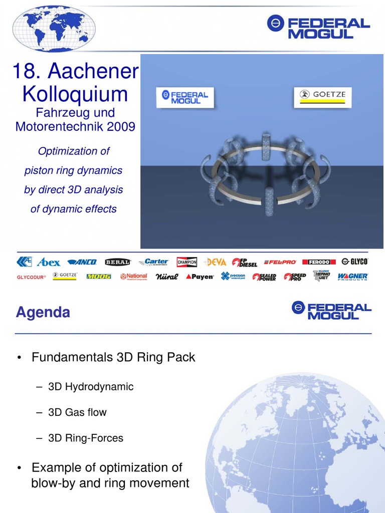 Optimizing Piston Ring Dynamics Analysis | PDF | Piston | Cylinder (Engine)