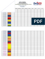 Reading Progress Chart G8 Beauty